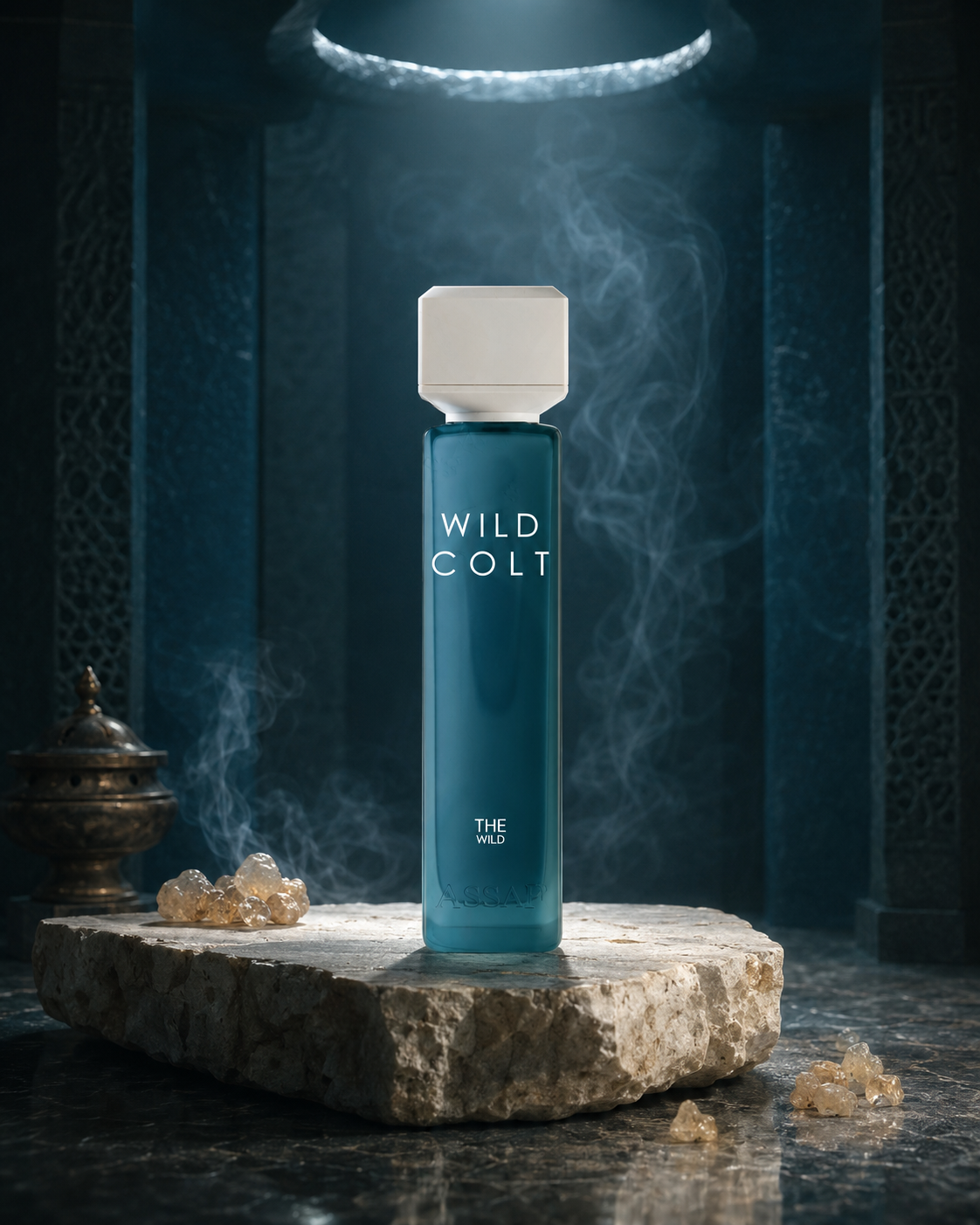 Assaf Wild Colt Eau de Parfum 200ml - صورة حملة عطرية: 03 frankincense chamber