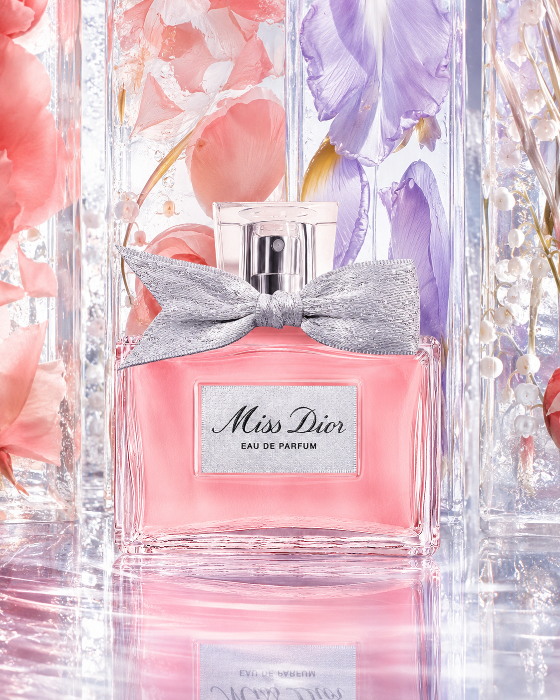 Miss Dior Eau de Parfum - صورة حملة عطرية: 04 floral glass chamber