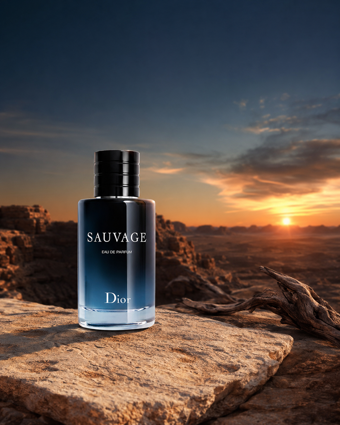 Dior Sauvage Eau de Parfum - صورة حملة عطرية: 09 desert canyon sunset