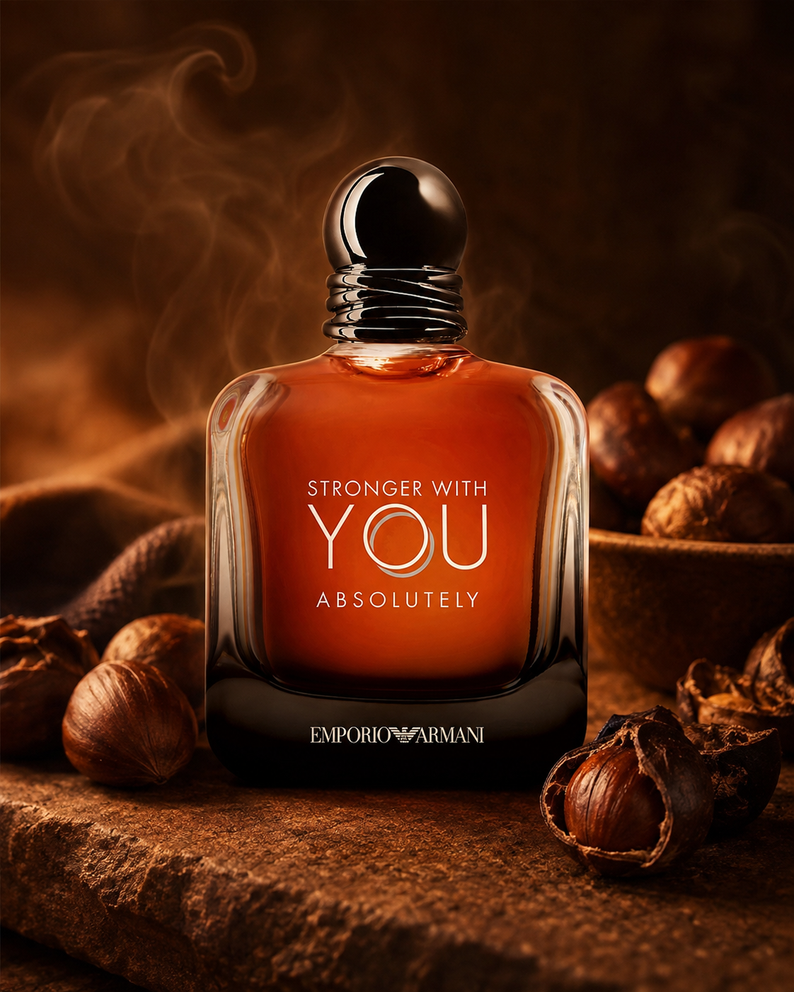Emporio Armani Stronger With You Absolutely Parfum - صورة حملة عطرية: 03 roasted chestnut