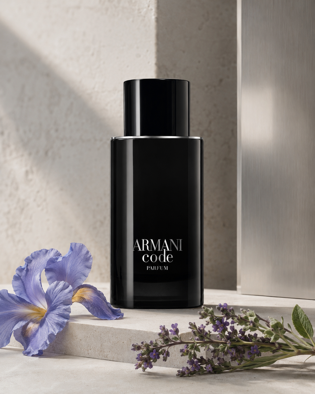 Giorgio Armani Armani Code Parfum - صورة حملة عطرية: 04 campaign stone iris sage