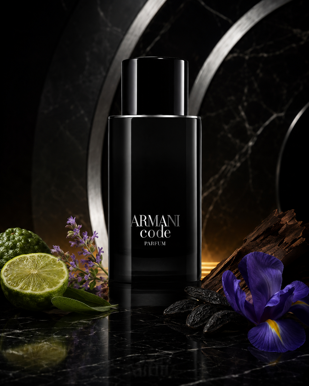 Giorgio Armani Armani Code Parfum - صورة حملة عطرية: 09 campaign midnight finale