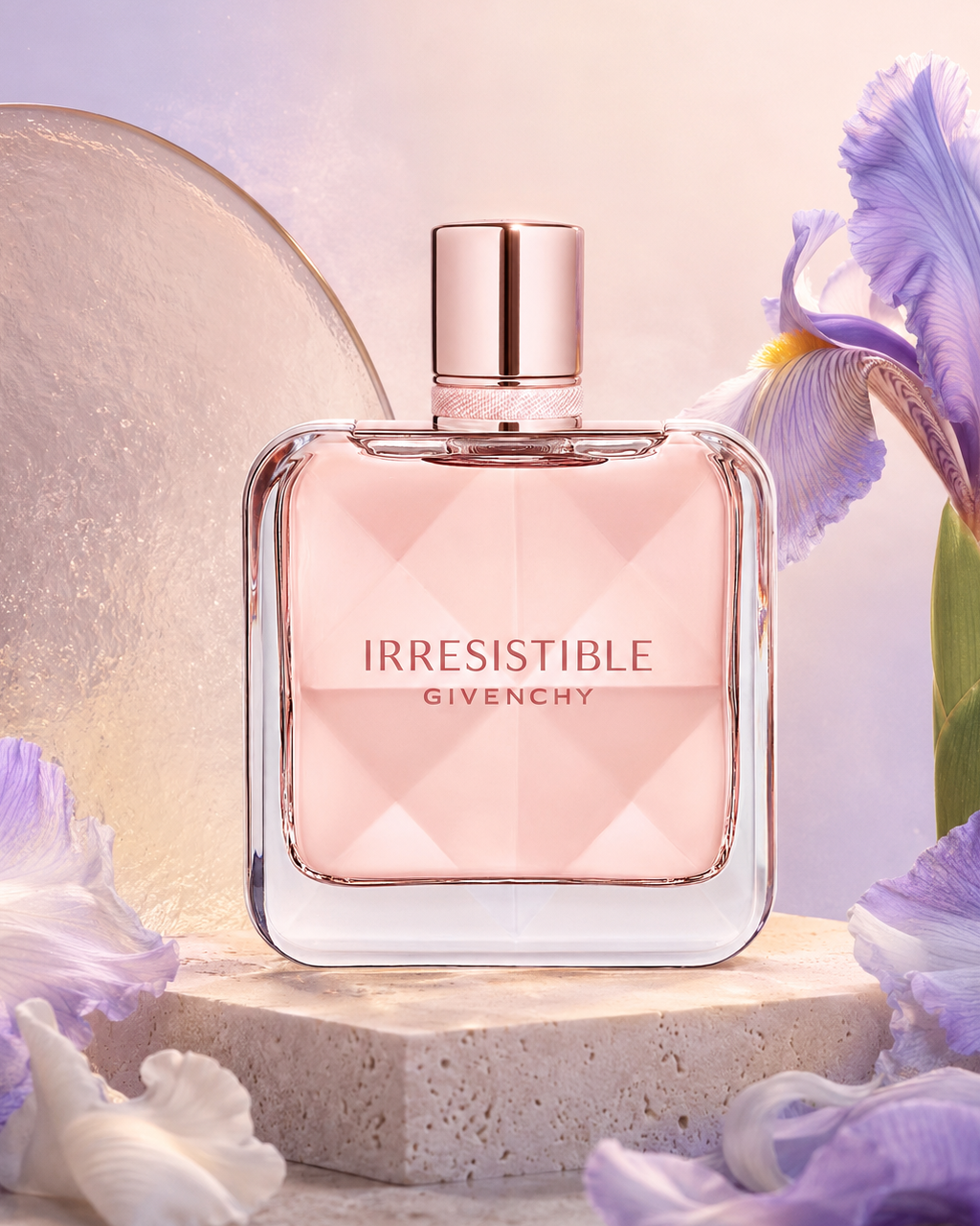 Givenchy Irresistible Eau de Parfum - صورة حملة عطرية: 04 campaign powdery iris salon