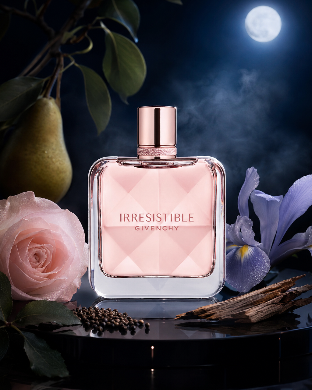 Givenchy Irresistible Eau de Parfum - صورة حملة عطرية: 09 campaign moonlit garden
