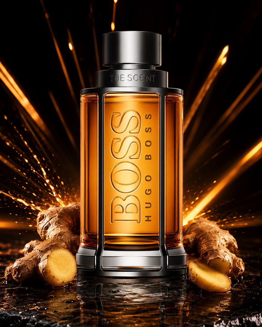 Hugo Boss The Scent Eau de Toilette - صورة حملة عطرية: 02 campaign ginger ignition