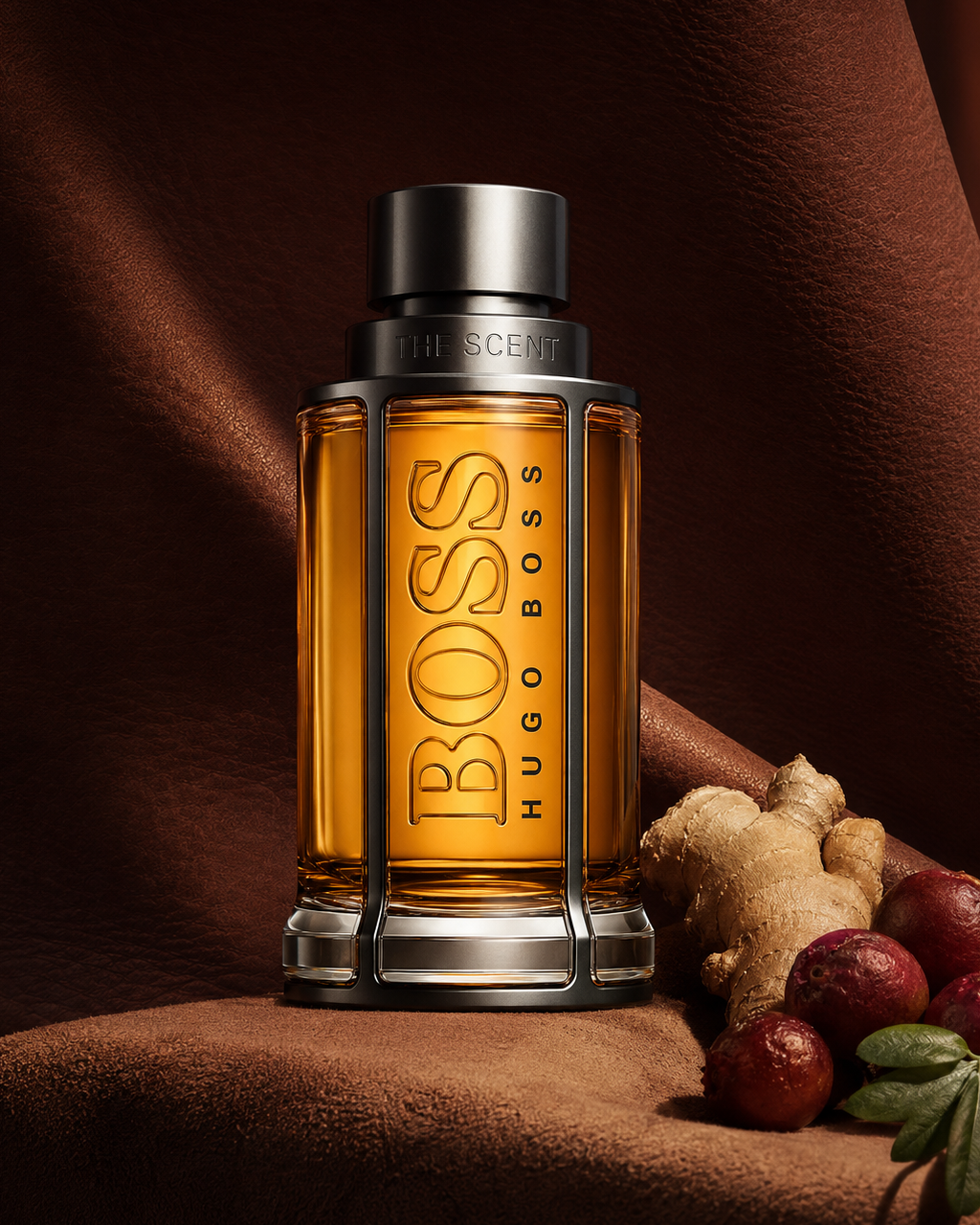 Hugo Boss The Scent Eau de Toilette - صورة حملة عطرية: 07 campaign suede dusk