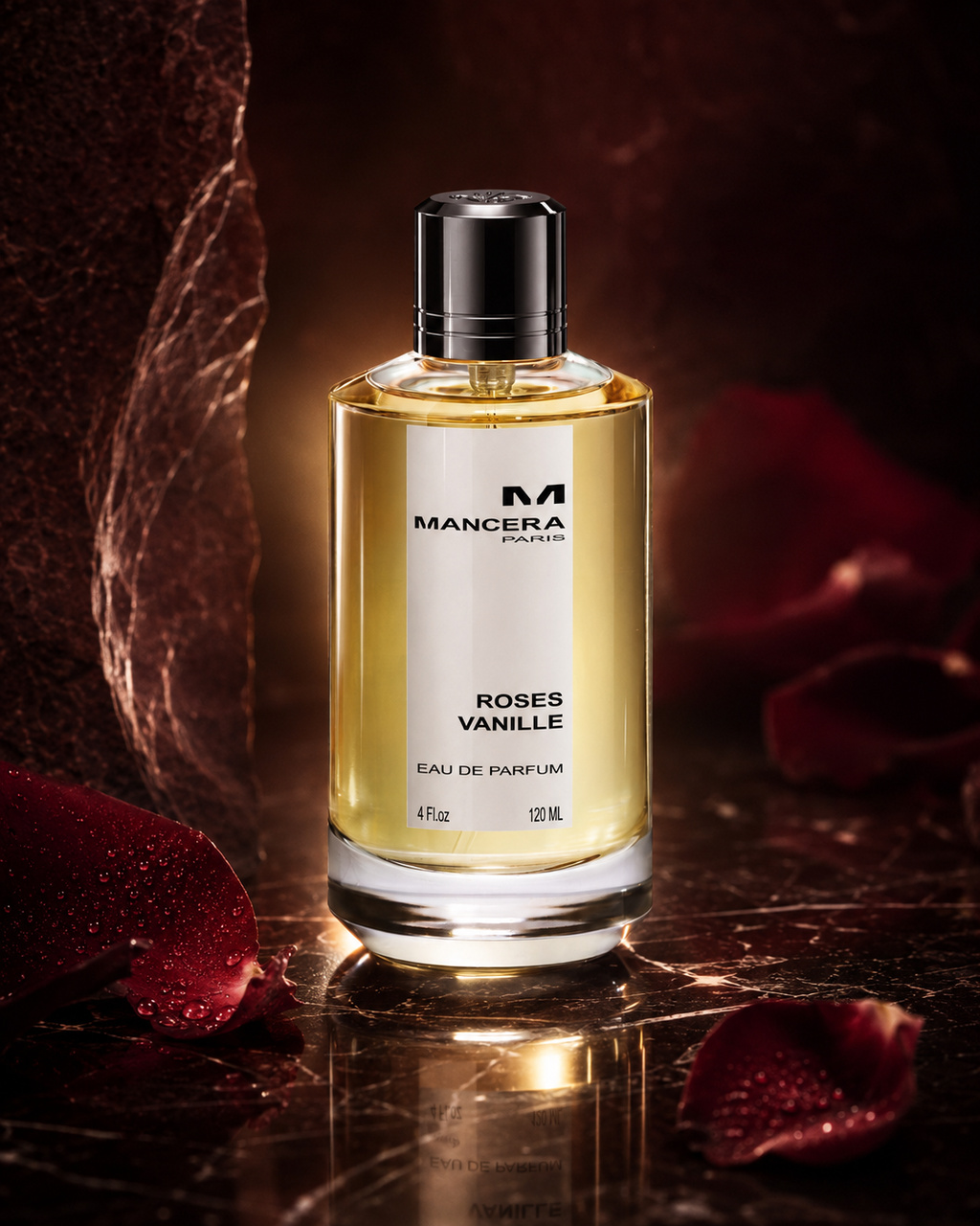 Mancera Roses Vanille Eau de Parfum 120ml - صورة حملة عطرية: 07 campaign midnight rose