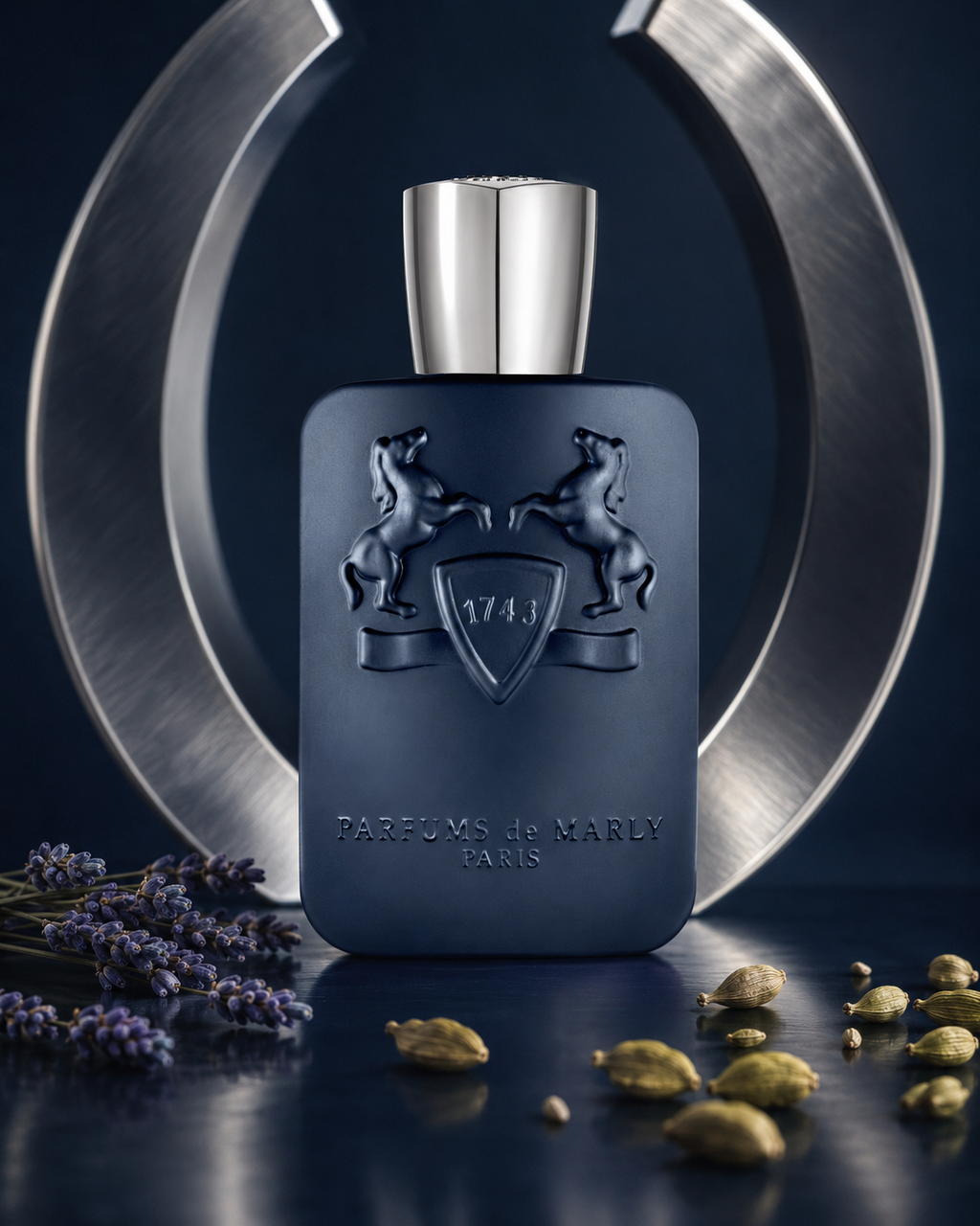 Parfums de Marly Layton Eau de Parfum - صورة حملة عطرية: 03 campaign silver arcs