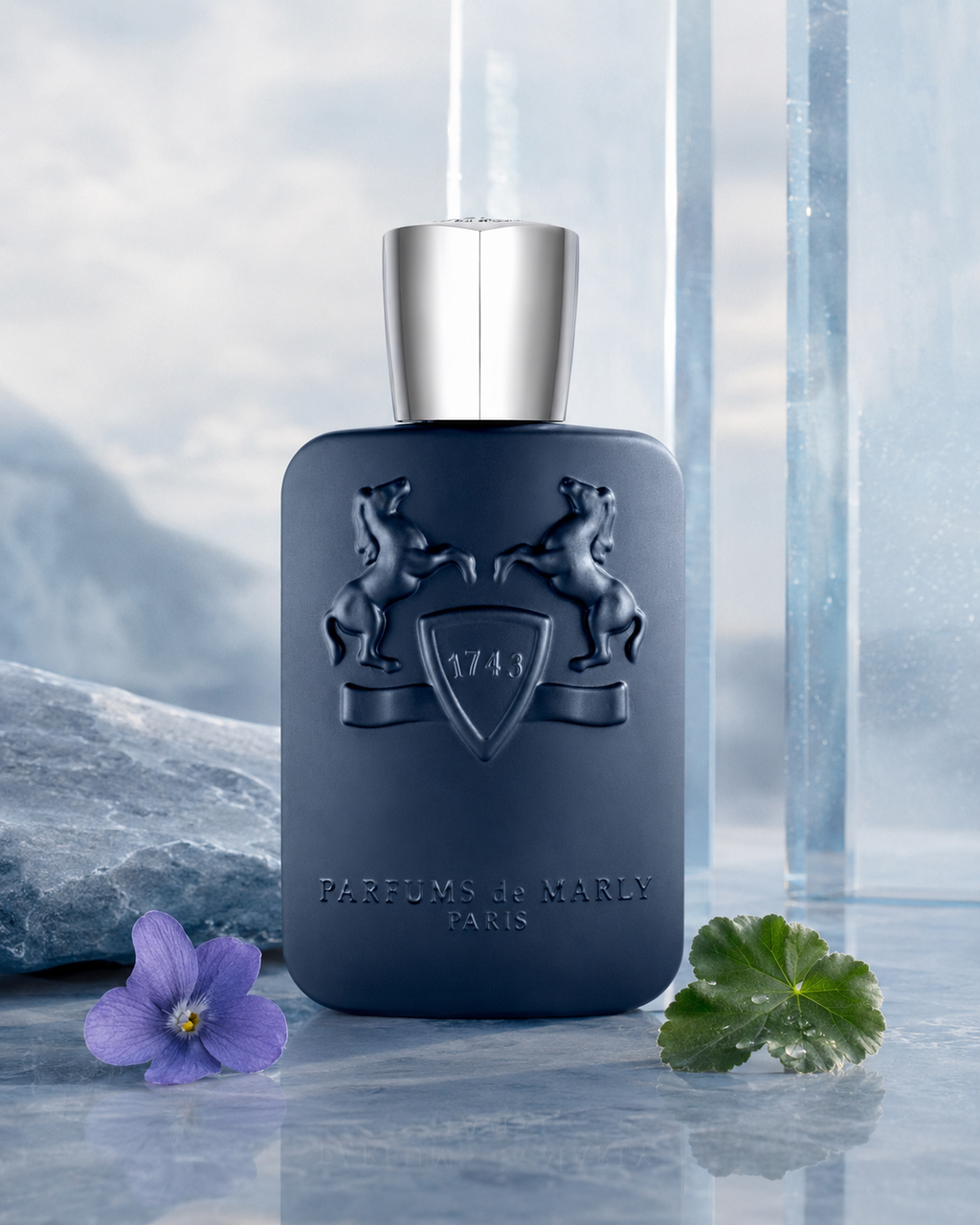 Parfums de Marly Layton Eau de Parfum - صورة حملة عطرية: 04 campaign morning violet geranium