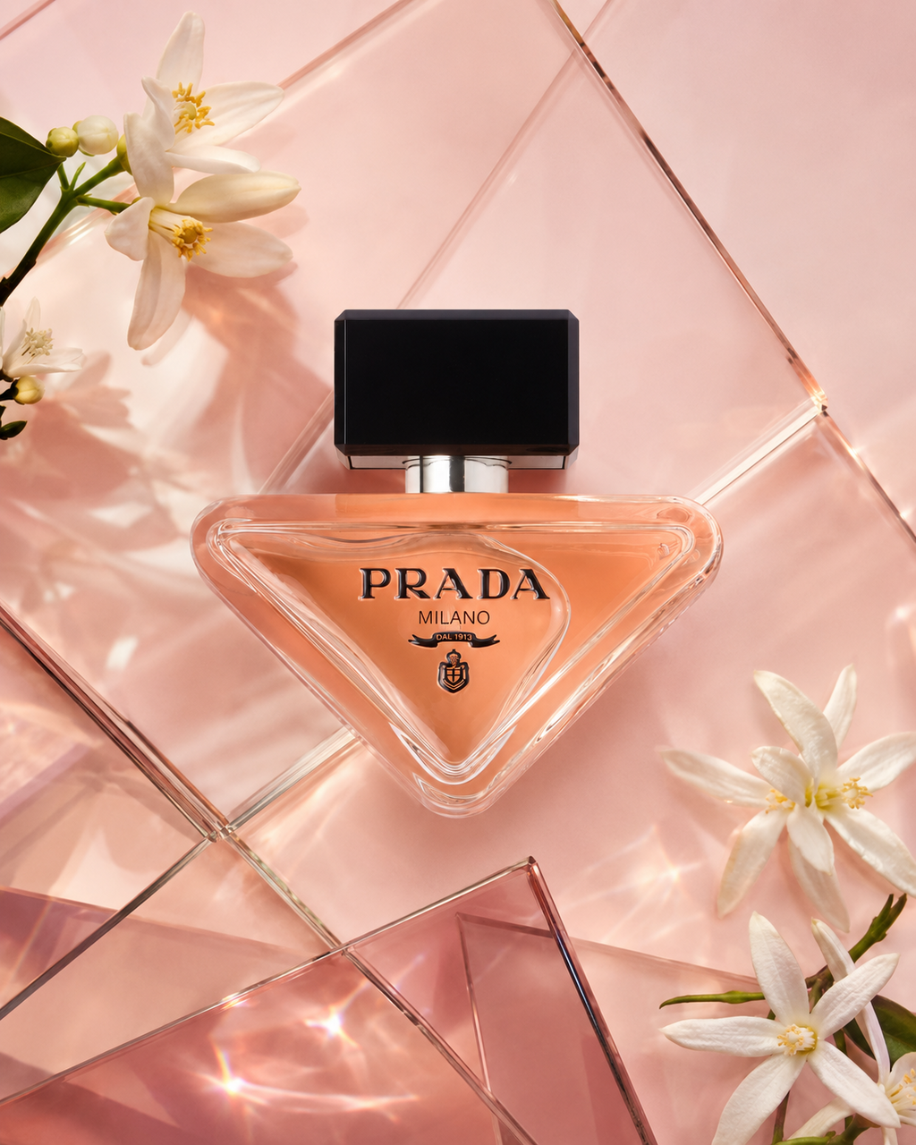 Prada Paradoxe Eau de Parfum - صورة حملة عطرية: 04 campaign blush glass blossoms