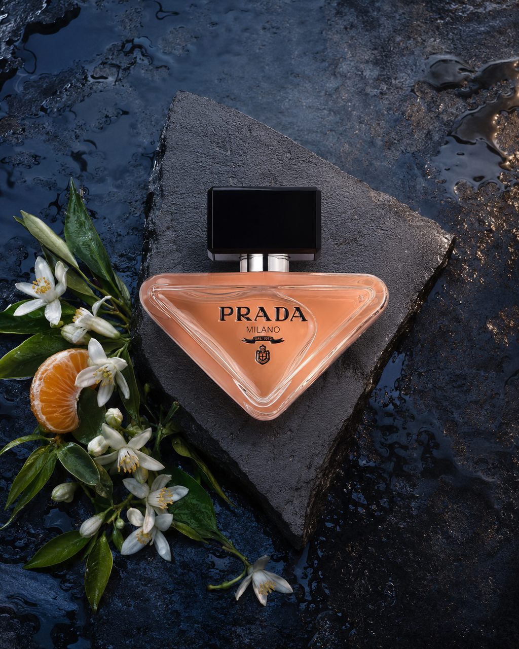 Prada Paradoxe Eau de Parfum - صورة حملة عطرية: 06 campaign wet charcoal