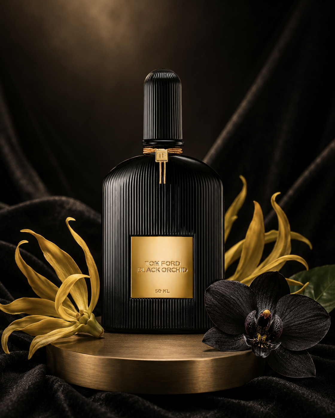 Tom Ford Black Orchid Eau de Parfum - صورة حملة عطرية: 05 campaign ylang black orchid