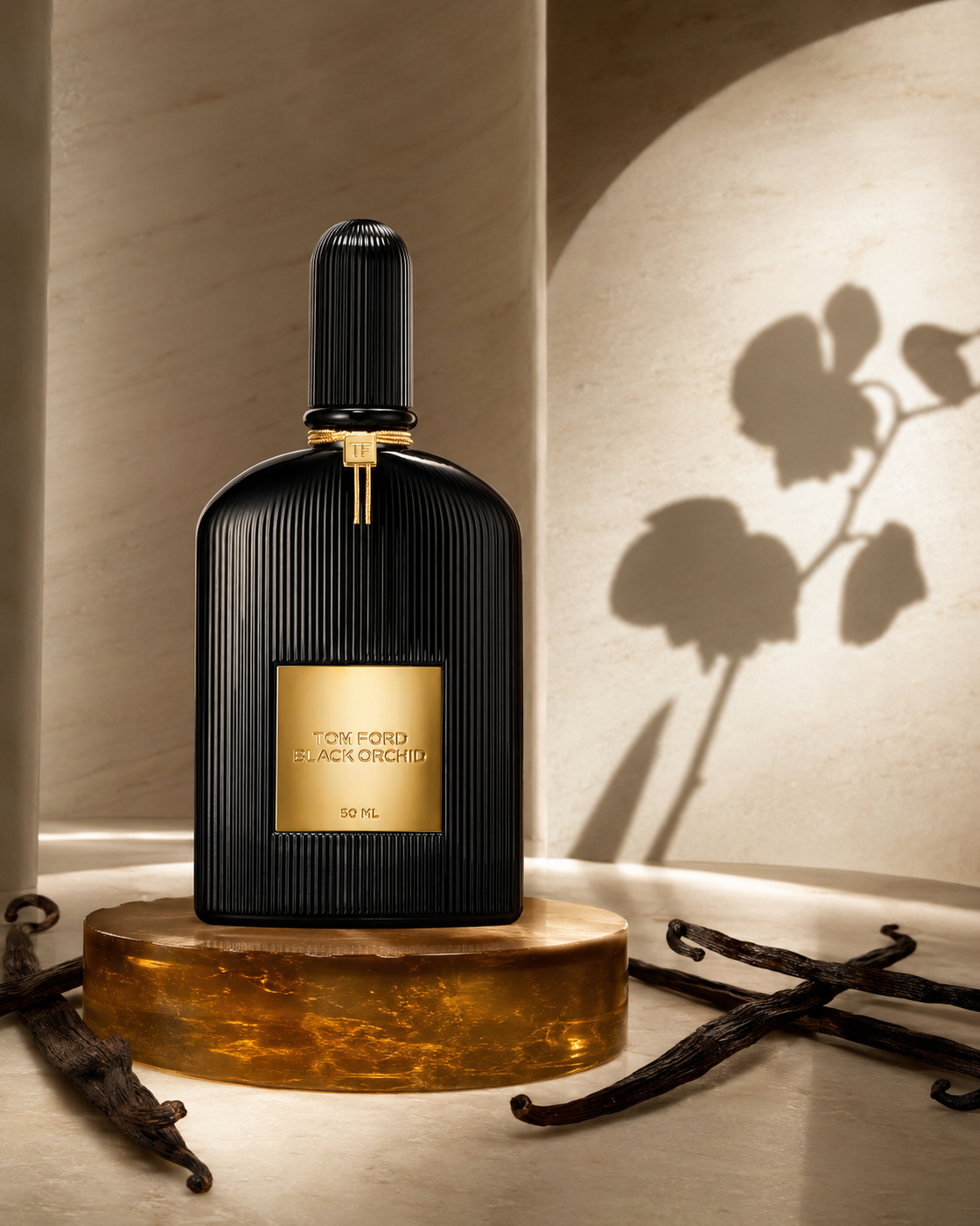 Tom Ford Black Orchid Eau de Parfum - صورة حملة عطرية: 09 campaign vanilla alabaster