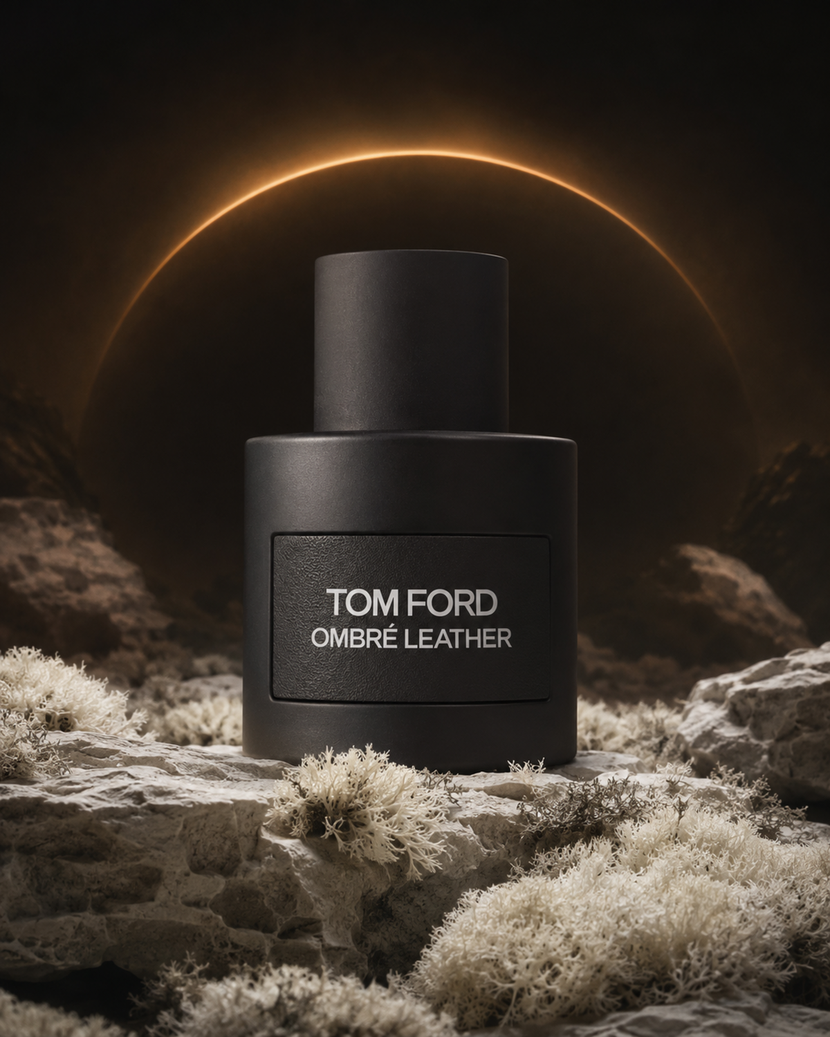 Tom Ford Ombré Leather Eau de Parfum - صورة حملة عطرية: 09 campaign white moss amber arc