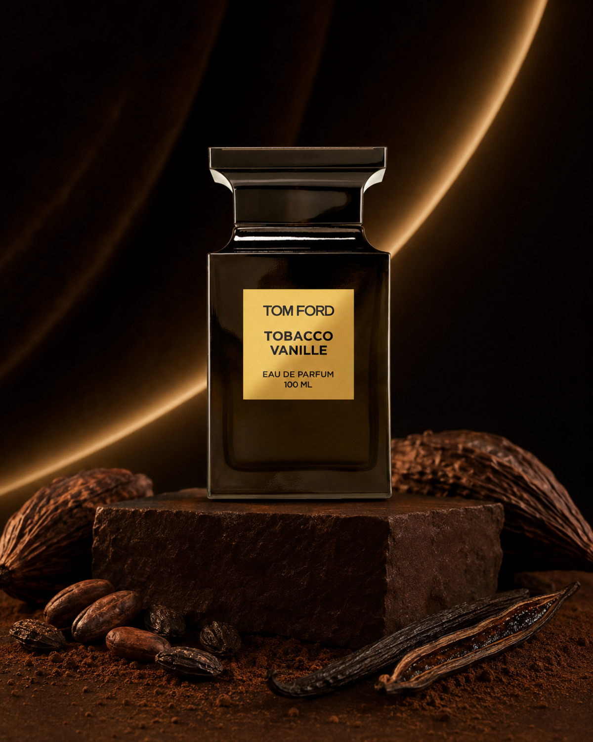 Tom Ford Tobacco Vanille Eau de Parfum - صورة حملة عطرية: 03 campaign cocoa tonka studio
