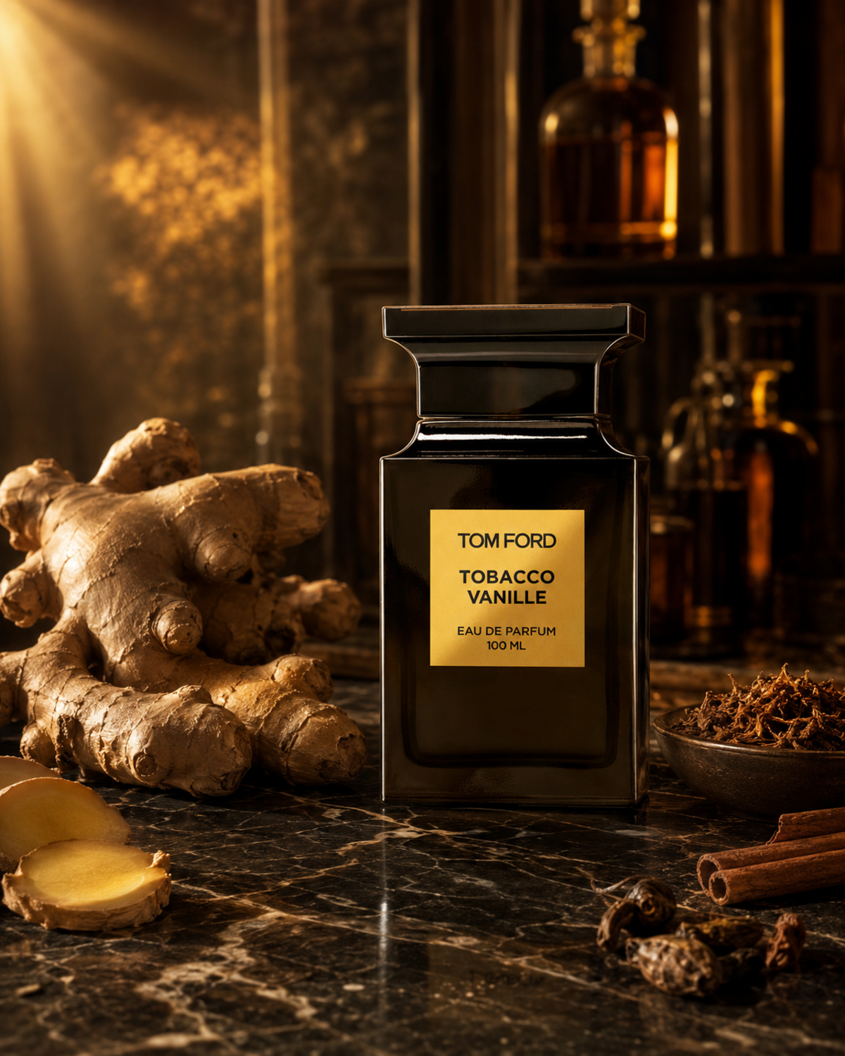 Tom Ford Tobacco Vanille Eau de Parfum - صورة حملة عطرية: 04 campaign ginger spice atelier