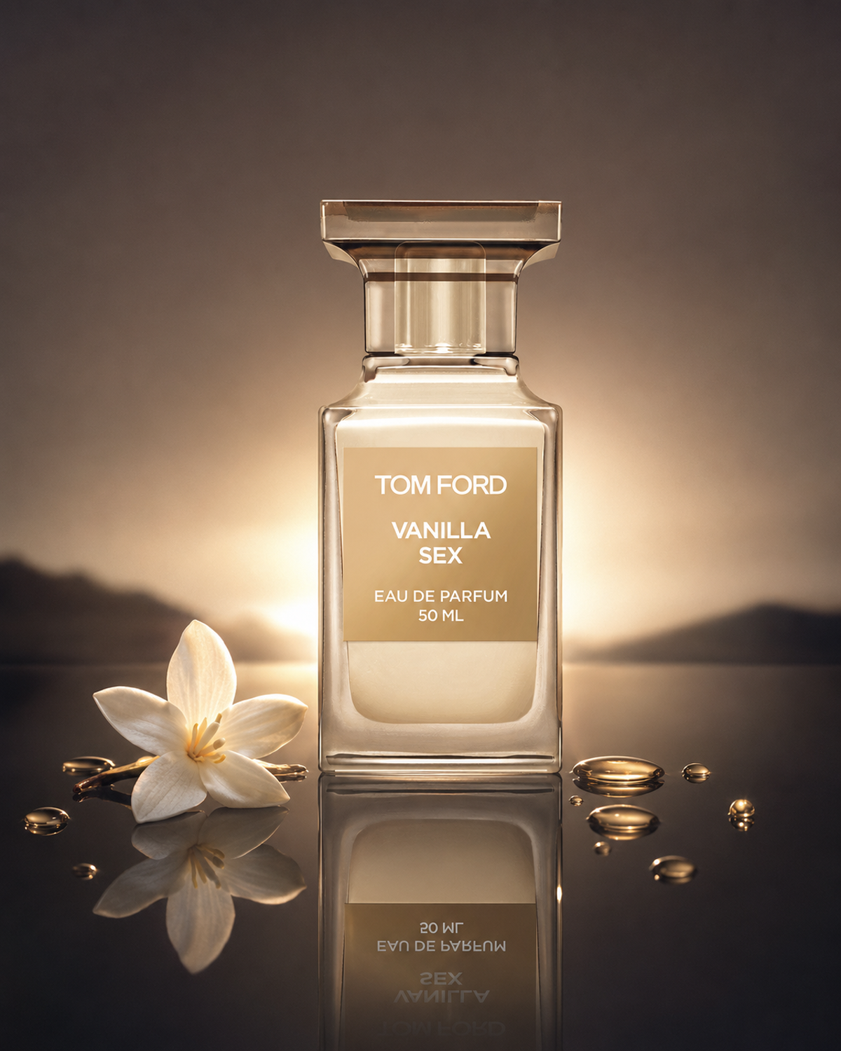 Tom Ford Vanilla Sex Eau de Parfum - صورة حملة عطرية: 08 campaign champagne twilight