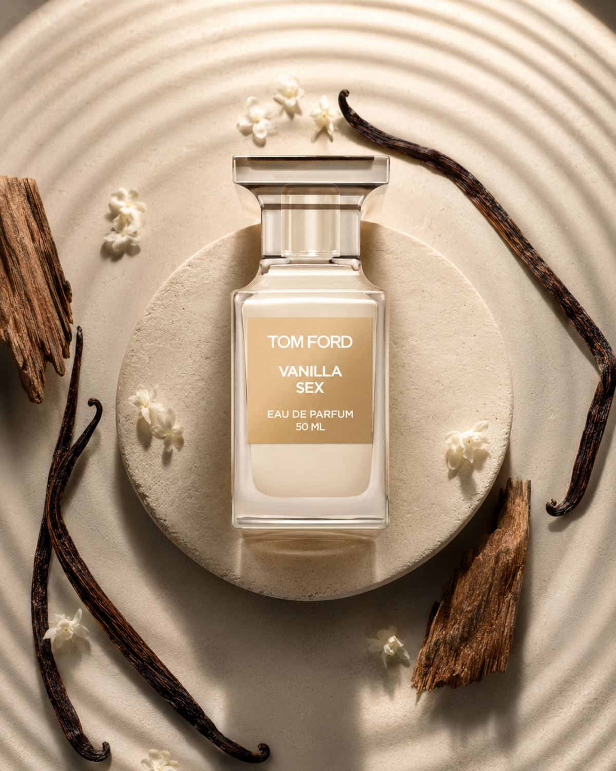 Tom Ford Vanilla Sex Eau de Parfum - صورة حملة عطرية: 09 campaign concentric vanilla