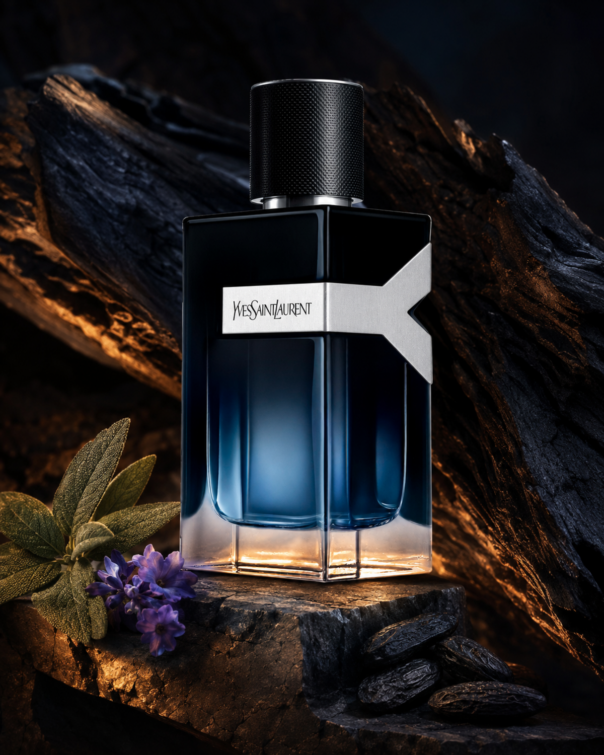 Yves Saint Laurent Y Eau de Parfum - صورة حملة عطرية: 04 campaign sensual woods night