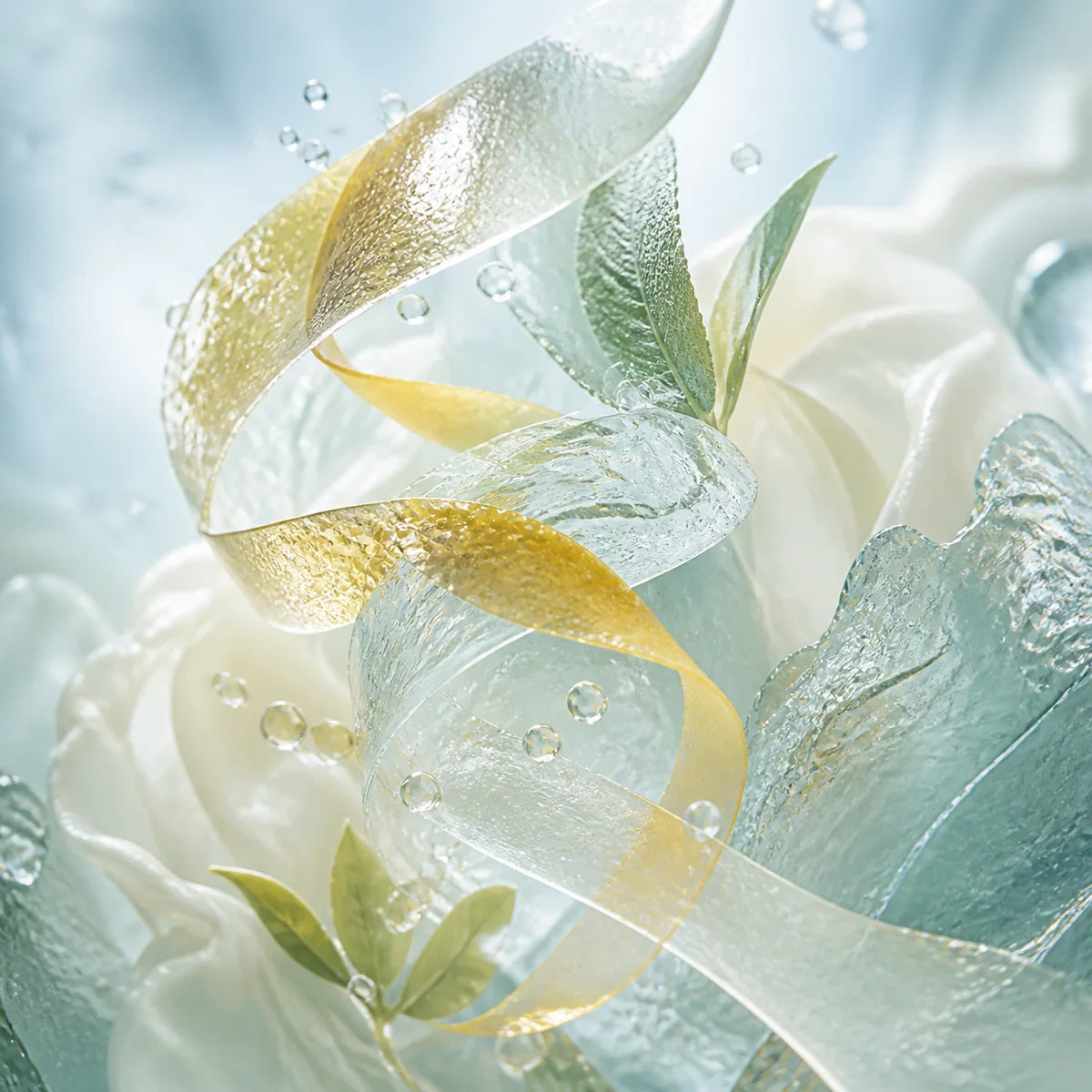 Fresh scent direction abstract visual