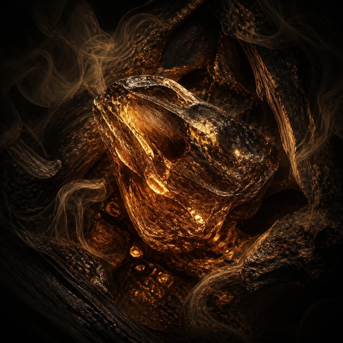 Oud scent direction abstract visual